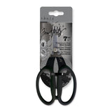 Tim Holtz Tool, Non-Stick Titanium Micro Serrated Scissors 7"