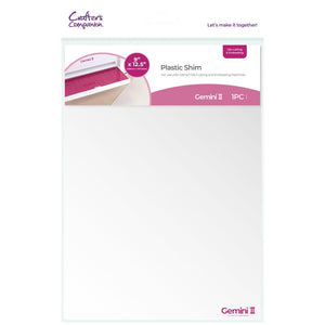 CC Gemini Accessory, Gemini II -  Plastic Shim 9"X12.5"