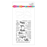 Stampendous Stamp & Die Set, All The Sentiments