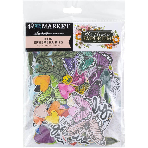 49 And Market by Vicki Boutin, Embellishment, The Flower Emporium - Die-Cuts