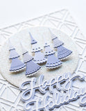 Poppy Stamps Die, Happy Holidays Moonlight Script