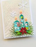 Memory Box Die, Merry and Bright Candles