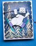 Memory Box Die,  Wintertime Bear