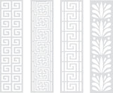 Crafter's Companion Stencil,  Myths & Legends - Athenian Designs (4 Pack)