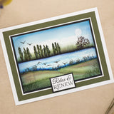 CC Sheena Crafts Stamp,  Draw the line - Relax & Renew