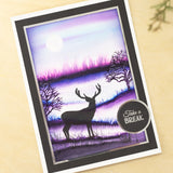 CC Sheena Crafts Stamp, Draw the Line - One with Nature