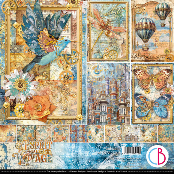 Ciao Bella Paper Pack 12x12 - Esprit de Voyage