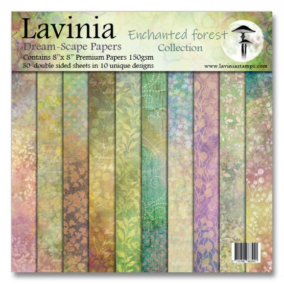 Lavinia Paper Pack 8x8, The Enchanted Forest Collection