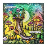 Lavinia Stamp, Snailcap Mushrooms Stamp