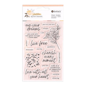 MM11 Add-on - Clear Stamp – Golden Afternoon