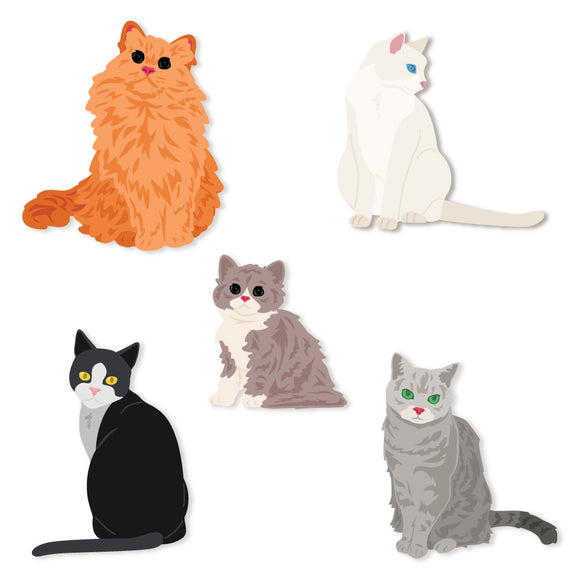 Honey Cuts Die, Lovely Layers: Cats