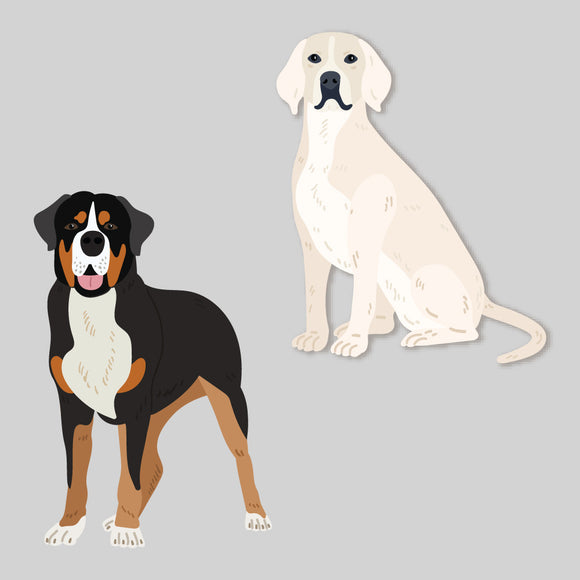 Honey Cuts Die, Lovely Layers: Large Dogs