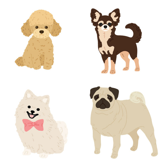 Honey Cuts Die, Lovely Layers: Small Dogs