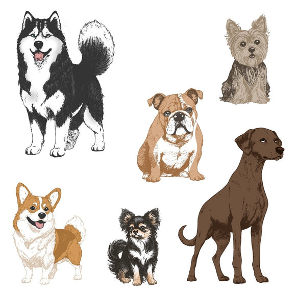Honey Bee Stamp & Die Combo, Tail Waggers