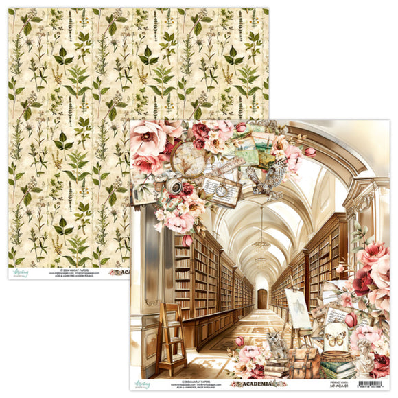 Mintay Paper 12x12 - Academia  Various Patterns Available