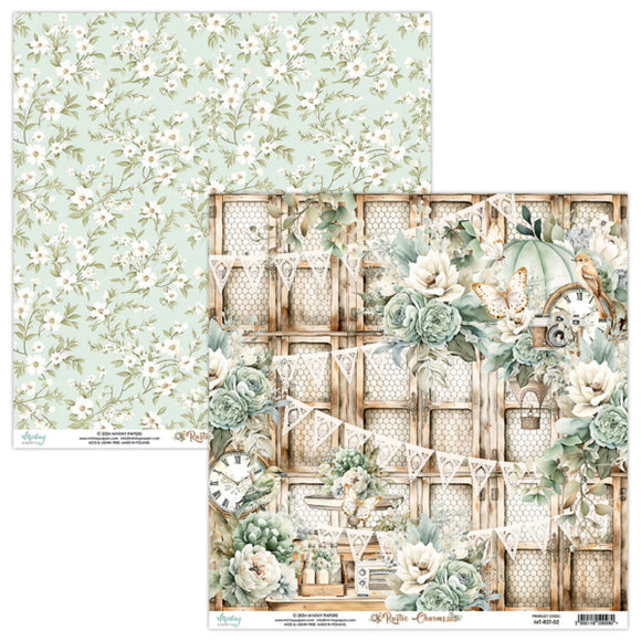 Mintay Paper 12x12 - Rustic Charms  Various Patterns Available