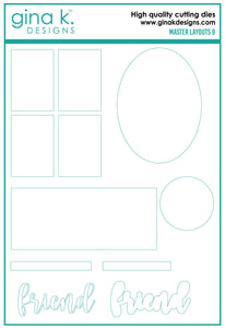 Gina K Die, Master Layouts 09