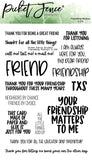 Picket Fence Studios Stamp, Friendship Matters