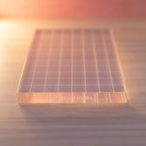 Prism Studio Tool, Acrylic Stamping Block - Rectangle 4" X 6"