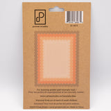 Prism Studio Die, Nesting Stitched Scalloped Rectangles