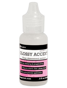 Ranger Embellishment, Glossy Accents Mini, .5 fl oz.