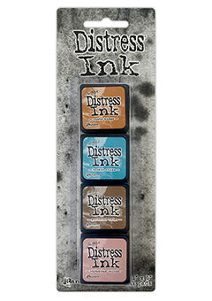 Tim Holtz Distress Ink, Mini Ink Pad Kit - #6