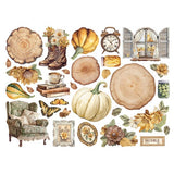 Stamperia Embellishment, Golden Harmony,Assorted Die Cuts