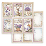 Stamperia Paper 12x12, Lavender - Various Designs Available