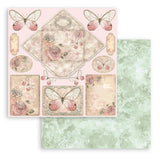 Stamperia Paper Pack 8x8, Shabby Rose