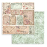 Stamperia Paper Pack 8x8, Shabby Rose