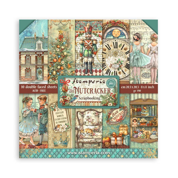 Stamperia Paper Pack 8x8 - The Nutcracker