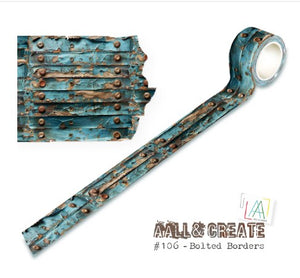 AALL & Create Embellishment -  Washi Tape Bolted Borders