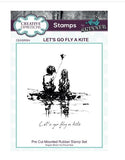 Creative Expressions Stamp, Andy Skinner - Let's Go fly A Kite