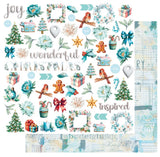 Uniquely Creative Paper - Merry and Bright Collection   Multiple Patterns Available