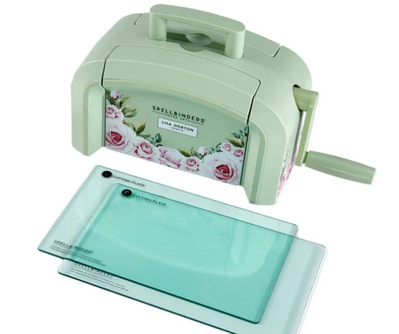 Lisa Horton Crafts Tool,  Special Edition Sage Green Platinum SIX Die Cutting & Embossing Machine