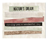 StudioLight Embellishment, HEN Washi Tape -  Wonderful Dreams Natures Dream