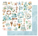 Uniquely Creative Paper, Collection Coastal Bliss - Multiple Patterns Available