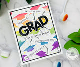 Taylored Expressions Stencil, Grad Cap