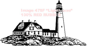 Stampscapes Stamp, Lighthouse