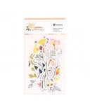 MM11 Add-on - Golden Afternoon Floral Stickers 22pc by Rosie's Studio