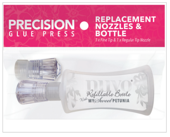 My Sweet Petunia Precision Glue Press - Replacement Bottles & Nozzles