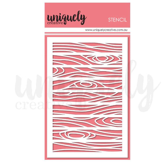 Uniquely Creative Stencil, Wood Panelling