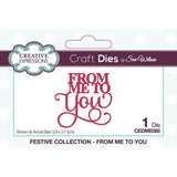 Creative Expressions Die, Mini Expressions - From Me To You
