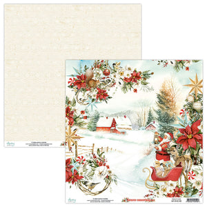 Mintay Paper 12x12, White Christmas    Multiple Patterns Available