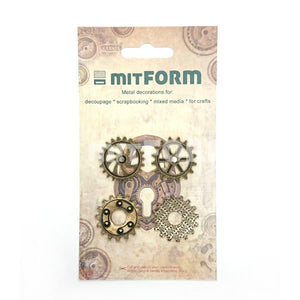 Mitform Embellishment, Metal - Gear 30