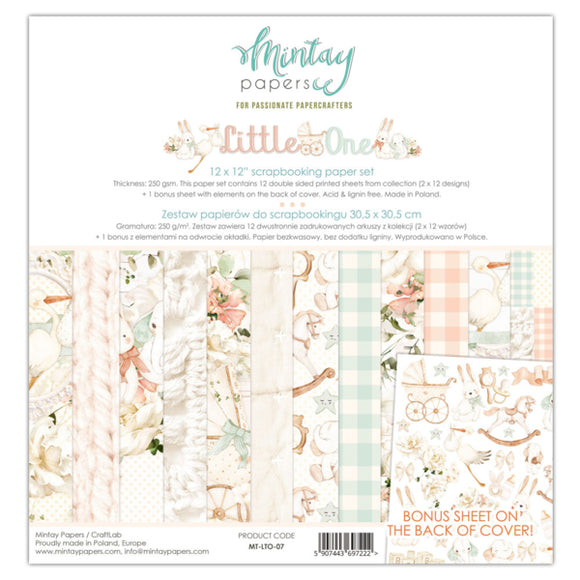 Mintay Paper Collection Pack 12x12, Little One
