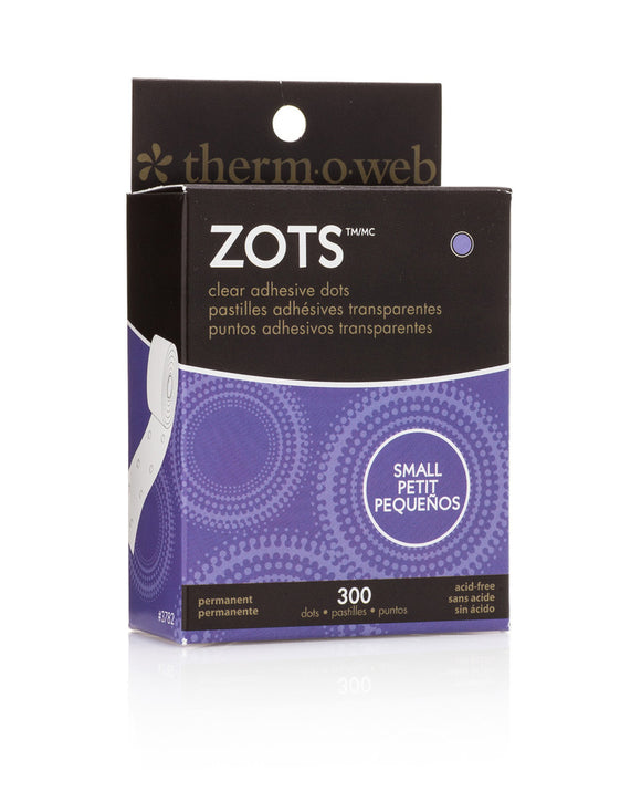 Zots Roll, Sm 300 Dots (3/16 In. Dia. X 1/64 In. Thick)