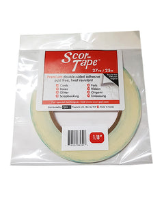 Scor-Pal Adhesive Tape, 1/8" (3.2mm)