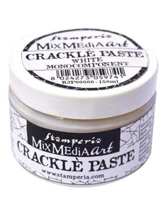 Stamperia Embellishment, Crackle Paste Various Colours Available